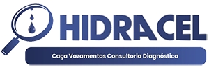 Logotipo Hidracel | Caa Vazamentos & Infiltraes